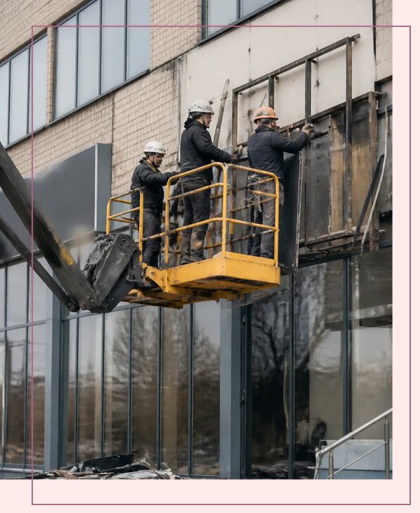 Демонтаж наружной рекламы в Кыштыме по цене от 5712 р. | Аванза-Кшт